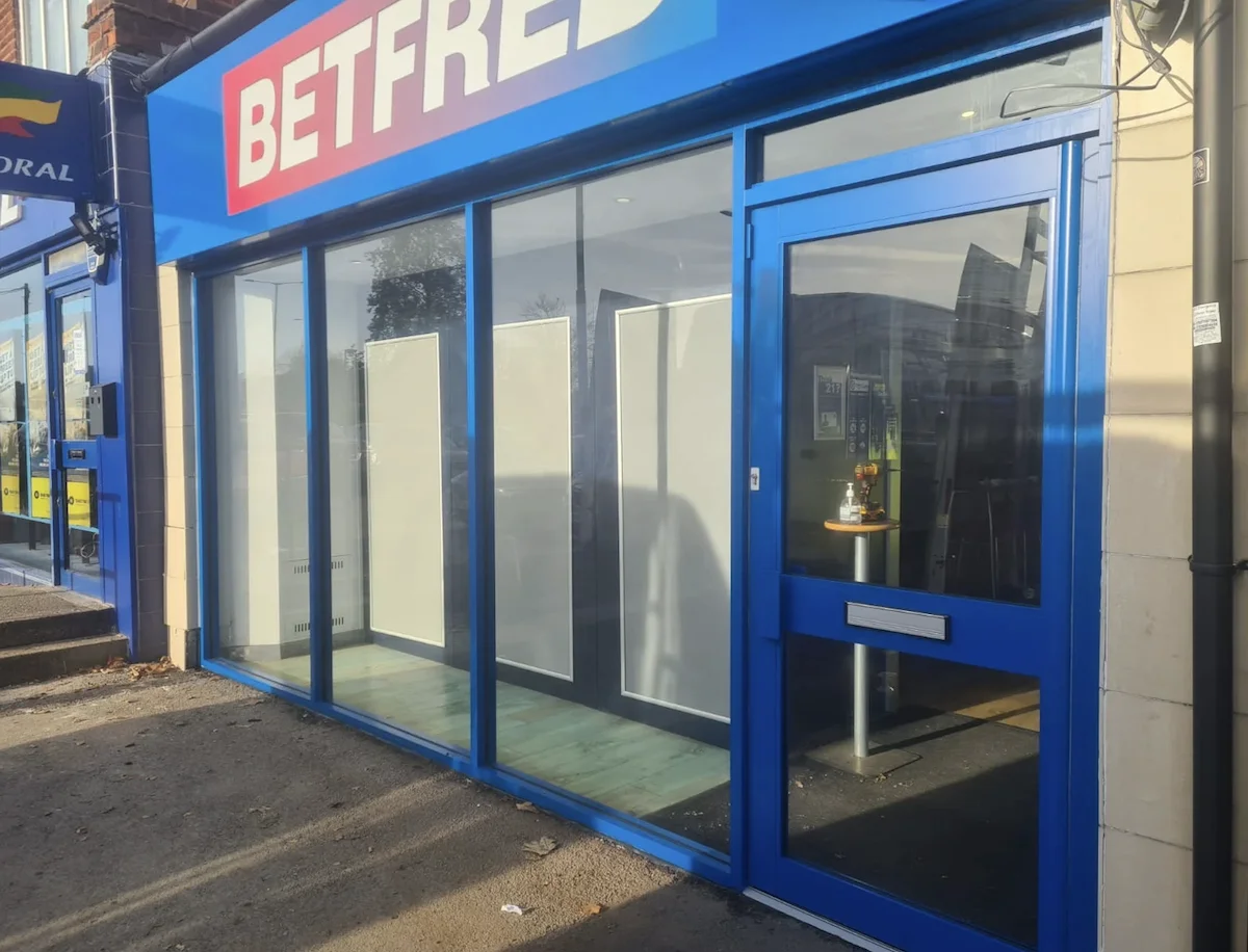Bet Fred Shopfront Wrexham