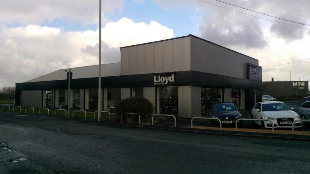 LLoyds showroom installation Wrexham